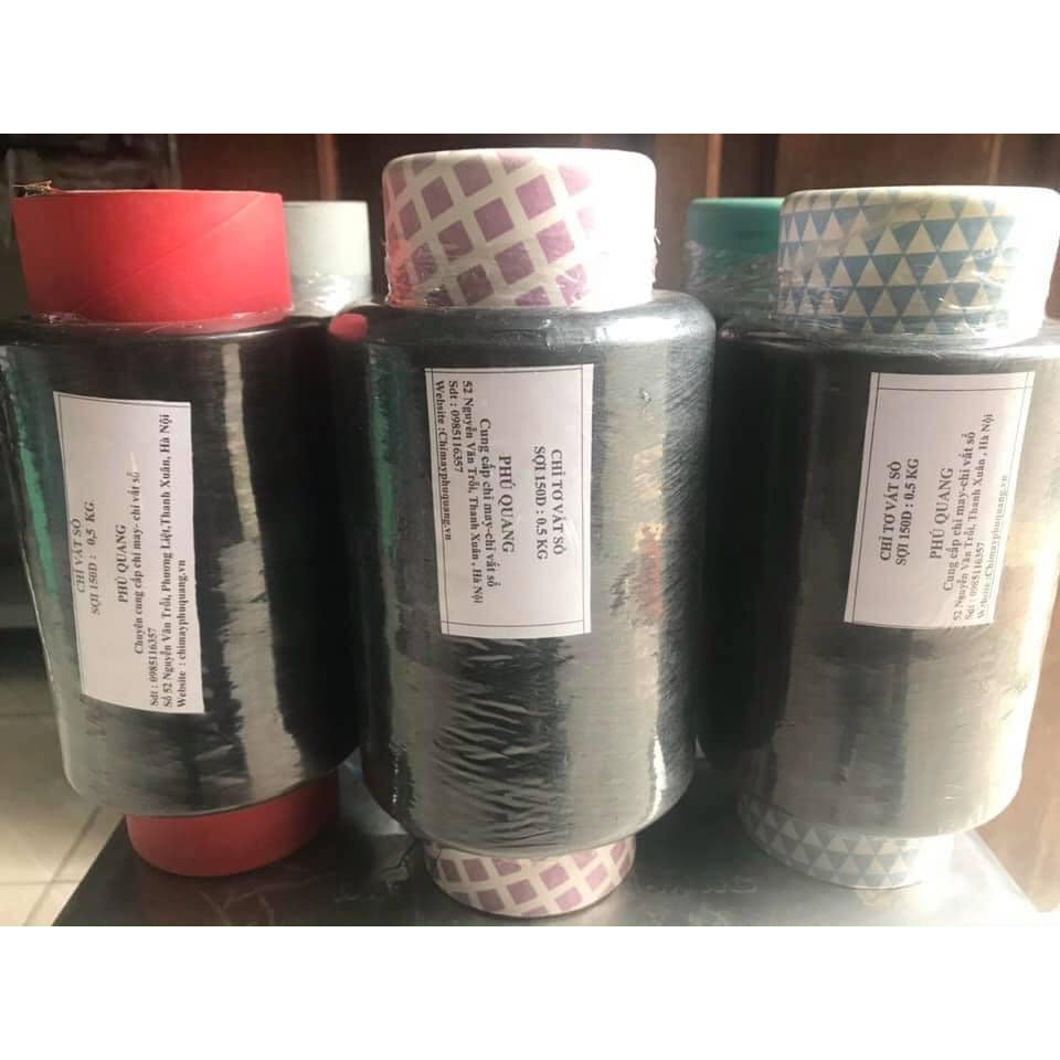 Tơ vắt sổ 150D ống to- 0,5kg