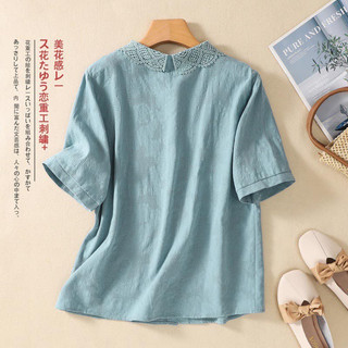 SƠ MI NỮ CỔ THÊU