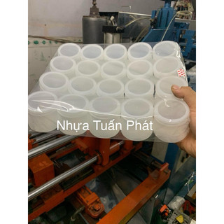  100 hũ nhựa sữa chua nếp cẩm 120ml 