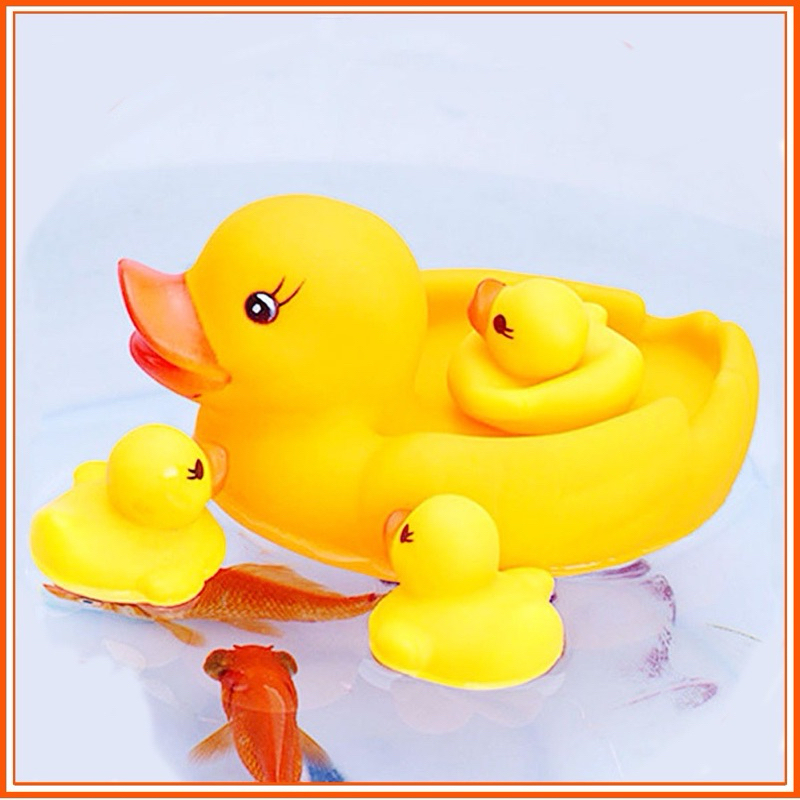 Đàn vịt tắm chíp chíp , vịt thả bồn tắm