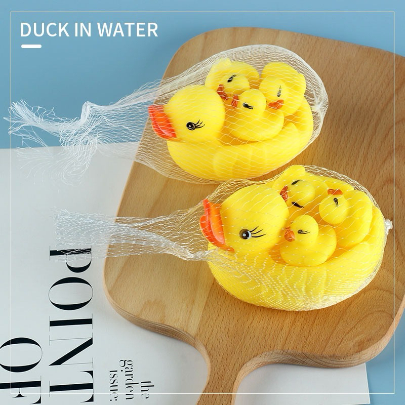 Đàn vịt tắm chíp chíp , vịt thả bồn tắm