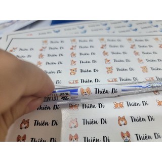 Combo nhãn vở, ticker, thời khóa biểu in theo yêu cầu