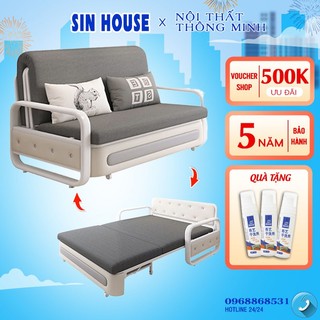 Ghế sofa, giường sofa, sofa giường thông minh gấp gọn có ngăn chứa đồ cao cấp tặng kèm gối
