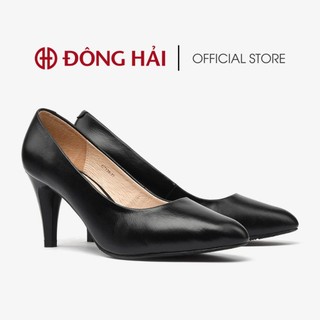 Giày Cao Gót Nữ Đông Hải Chất Da Bò Gót Nhọn 7cm Tôn Dáng - G7138