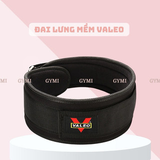 Đai lưng mềm tập gym valeo, phụ kiện thể thao