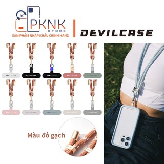 Devilcase Bộ dây đeo điện thoại móc đơn có thể điều chỉnh I Đỏ Gạch