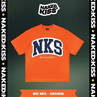 Áo thun NakedKiss Big NKS - Orange - Regular Fit - NAKEDKISS TSHIRT