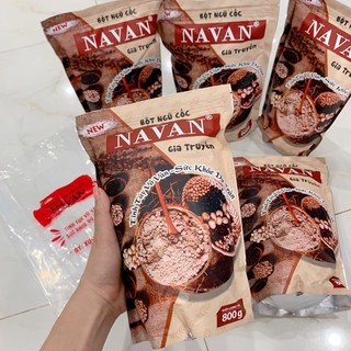 Bột ngũ cốc navan 9 vị 800g Date Mới