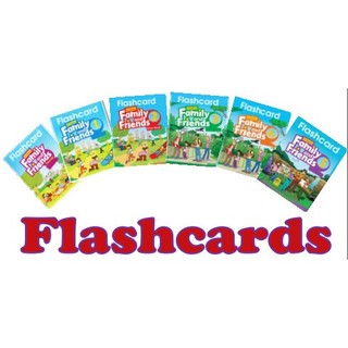 Flashcard Family and Friends bản 2nd Edition