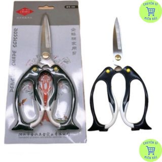 Kéo thép K90 hình chim cánh cụt ngộ nghĩnh chống gỉ, siêu bén, bền