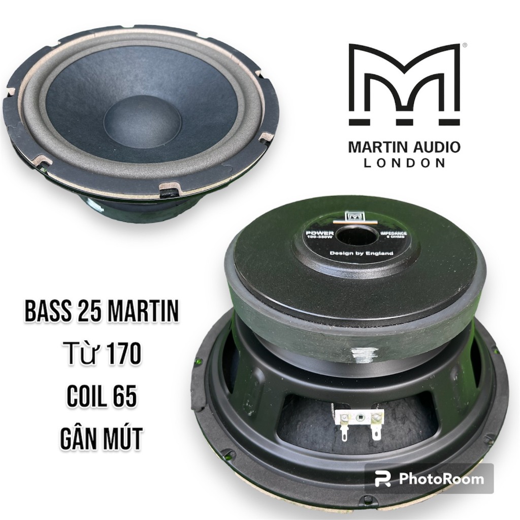 Loa Bass 25 Coil 65 từ 170 MARITN hàng nhập khẩu - loa karaoke - 1 củ