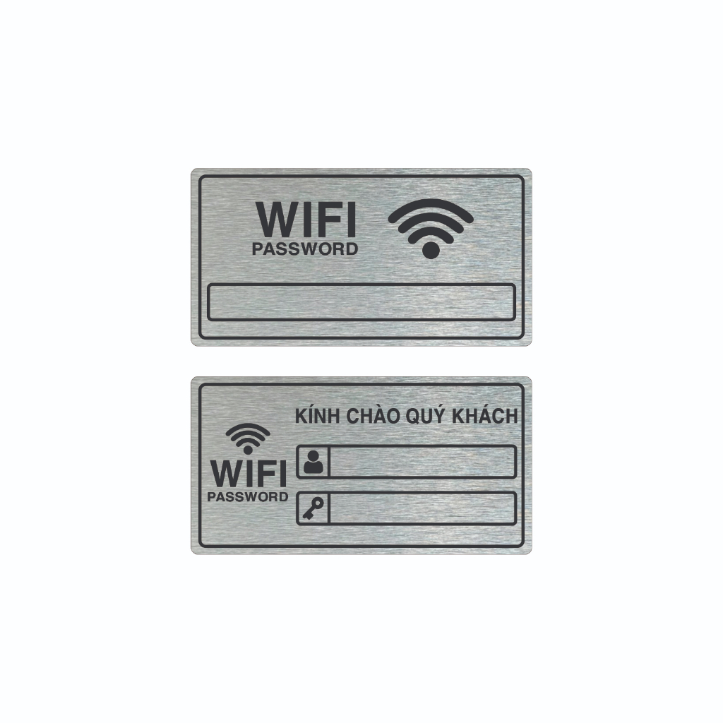 Biển Chỉ Dẫn Mật Khẩu - Password Wifi