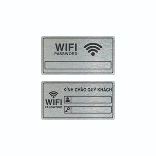 Biển chỉ dẫn mật khẩu - password wifi