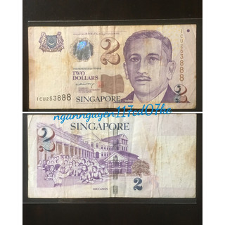 Tờ sưu tầm 2 Xin-ga-po 1999 Giấy