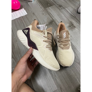 Giầy thể thao Anpha boost màu be sữa