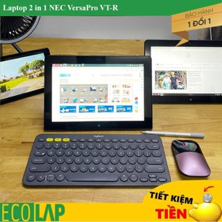 Laptop 2 trong1 NEC VersaPro VT R 10" cảm ứng - Chip Atom X7 chạy tốt các ứng dụng văn phòng học tập