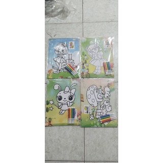 Tranh Tô Màu Nước cho bé