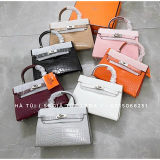 Túi quai xách Hờ mờ ke ly răn Sz 22 tag bạc chuẩn fom