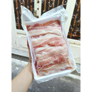 Ba Rọi Heo Thái Lát khay 350g (giao tphcm)