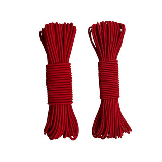 10 mét - Dây dù thun tròn 1.8mm và 2.4mm đàn hồi 100% không biến dạng dùng cố định đồ vật, áo khoác