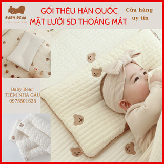 Gối nằm cho bé 1-5 tuổi Chezbebe cho bé hàng Hàn xuất dư xịn cao cấp