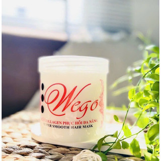 HẤP DẦU WEGO cao cấp phục hồi tóc 1000ml(tặng mũ trùm mỏng), đỏ vàng shop giao ngẫu nhiên