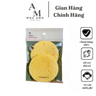 Bông bọt biển rửa mặt The face shop Hàn quốc 2 miếng