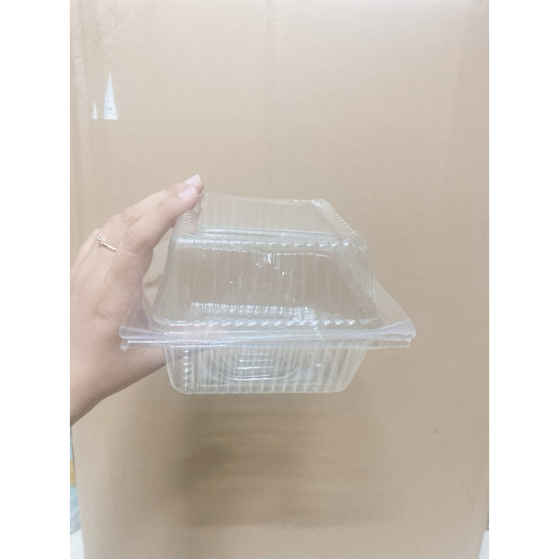 [Lốc 100] Hộp vuông H52 / H05 cao/ giá rẻ đựng xôi, bánh bao
