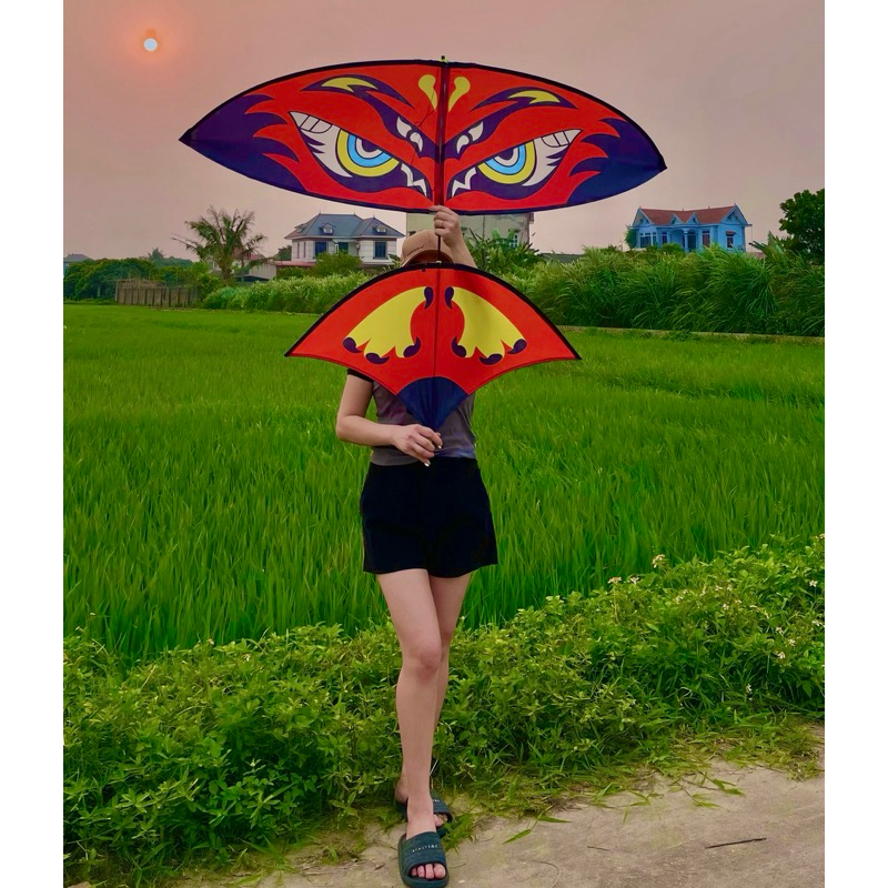 diều full cabon mắt cú đỏ 1m70  ,2m