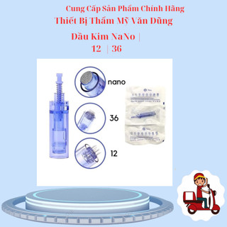 Đầu kim nano, kim 12, kim 36 dùng cho máy phi kim, máy dr pen | cao cấp