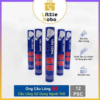   88  Ống Cầu Lông 88 Chính Hãng Chất Lượng Cao 12 Trái Cầu Lông Dùng Tập Luyện Thi Đấu Phụ Kiện 