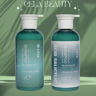 Dầu gội Leva Anti Dandruff 450ML sạch gàu nấm ngứa vẩy nến cho da đầu chiết xuất tự nhiên