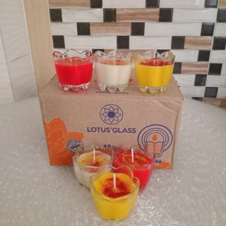 Combo 72 Ly Hoa Mai Làm Nến 35ML (Kèm Văn Khấn Cúng Dường)