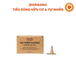 Nụ trầm hương Noom hộp 30 nụ không hóa chất, hương dịu nhẹ, tạo không gian thanh tịnh ấm cúng