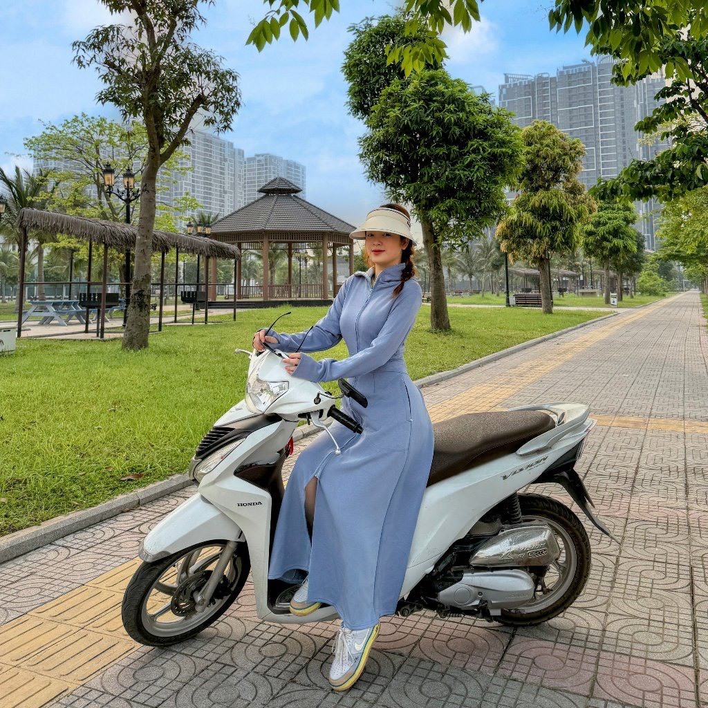 Áo Chống Nắng Nữ, Áo Chống Nắng Toàn Thân chất liệu UMI NỈ Cao Cấp - KImboutique.86 | BigBuy360 - bigbuy360.vn