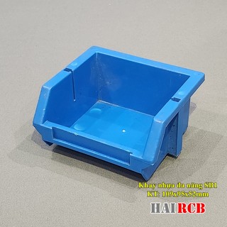 Khay nhựa Linh kiện SB1 xếp chồng ghép ngang đa năng KT: 109x95x52mm