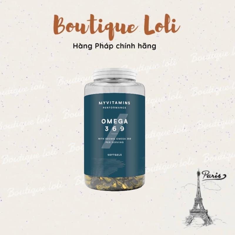 VIÊN UỐNG OMEGA 3-6-9 MYVITAMINS 120 viên