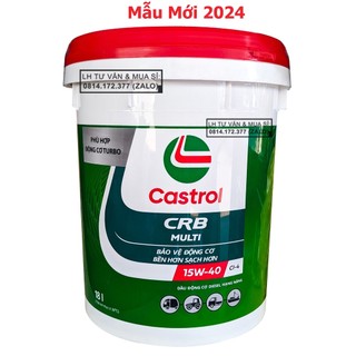 Dầu nhớt ô tô castrol crb turbomax ci-4 15w40 - mẫu mới 2024 – shopnhottot