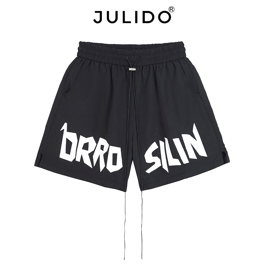 Quần short gió nam hai lớp JULIDO kẻ sọc cao cấp thoáng mátcho mùa hè | BigBuy360 - bigbuy360.vn