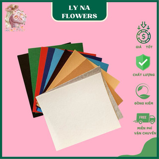 Vải nỉ cứng VNXK 30*30 làm đồ handmade, chóp cây thông, craft, thủ công, mần non