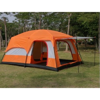 Lều cắm trại dã ngoại cao cấp, Lều cho 5-12 người 2 lớp