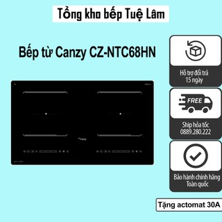 Bếp từ đôi canzy ntc68hn | sôi liu riu | bếp từ inverter | bảo hành chính hãng 3 năm