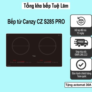 Bếp từ đôi canzy s285 pro | canzy ic99plus | bảo hành chính hãng 3 năm