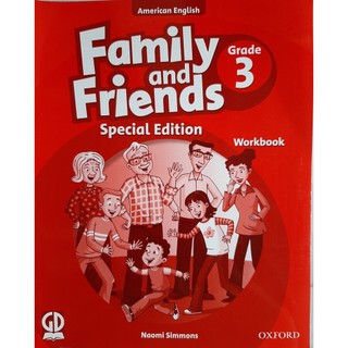 Toys- Family and Friends 3 cuốn workbook