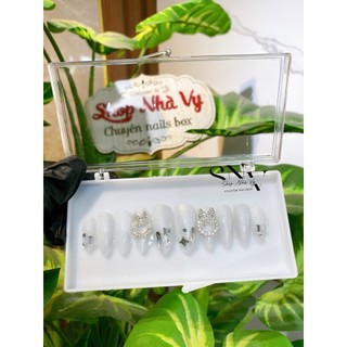 Nails thiết kế sang chảnh 24 móng mã 321