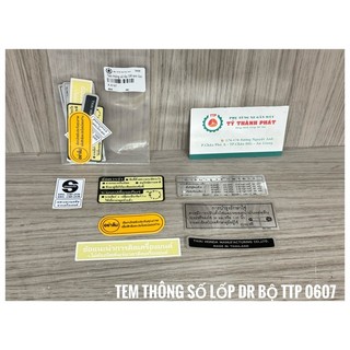 Tem thông số Dream tem lửa ĐB ( 1 Bộ )