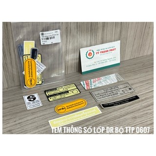 Tem thông số Dream tem lửa ĐB