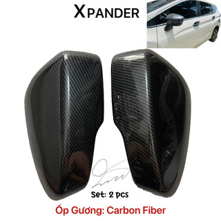 Ốp gương chiếu hậu xe Xpander 2018 2019 2020 2021 2022 2023 2024 2025 2026 vân Carbon dán Trang trí Phụ kiện
