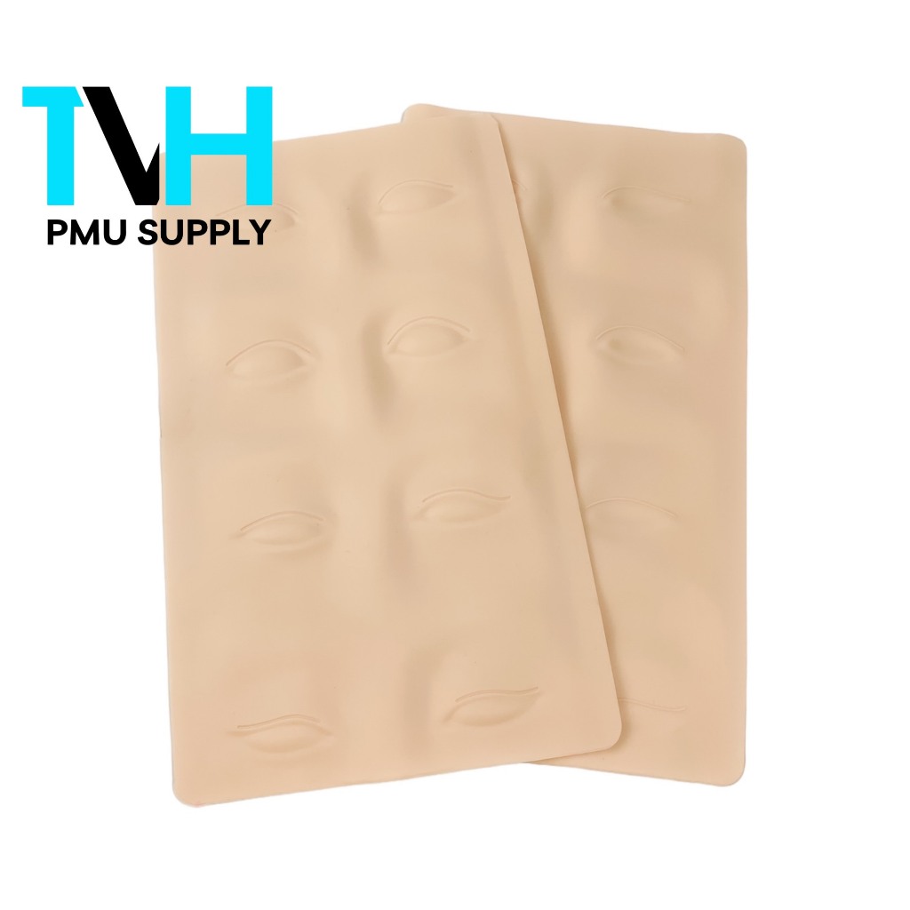 Da Giả Có Khuôn Mày Mí 3D Silicon Tập Phun Xăm Điêu Khắc - TVH PMU SUPPLY