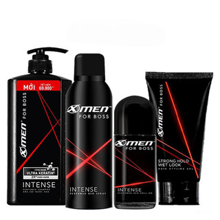 Combo bộ sản phẩm chăm sóc toàn thân dành cho nam X-Men For Boss